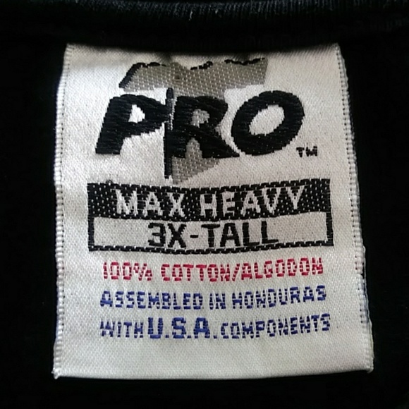 King hustle men's pro t  3X tall t-shirt - Picture 6 of 7